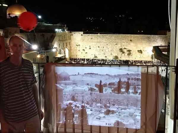 סיור עם מקרן בירושלים
