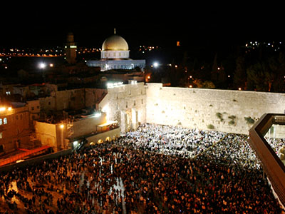 טיול לילי בירושלים